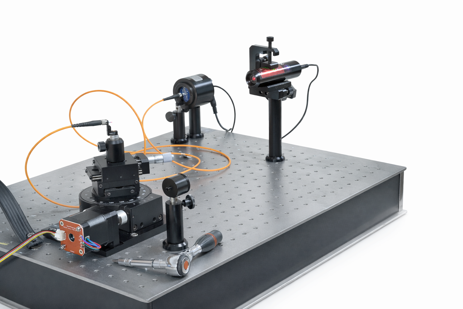 TP Caractérisation de Fibres Optiques avec platine motorisée
