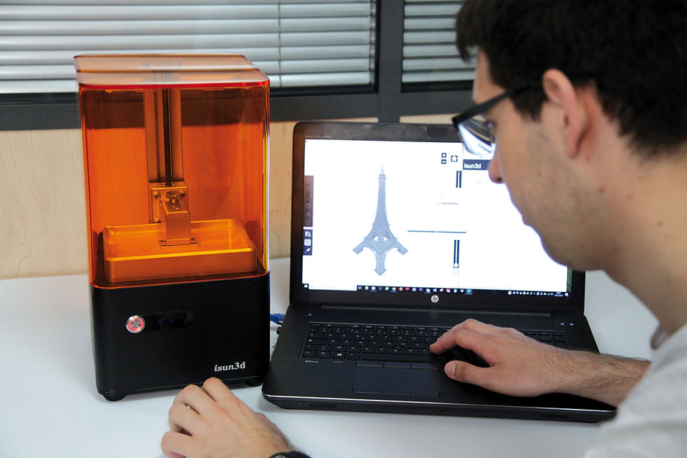Miniature : Imprimante 3D Stéréolithographie ISUN30-L120