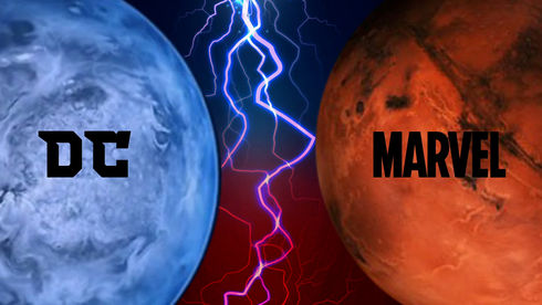 MARVEL VS DC WEB