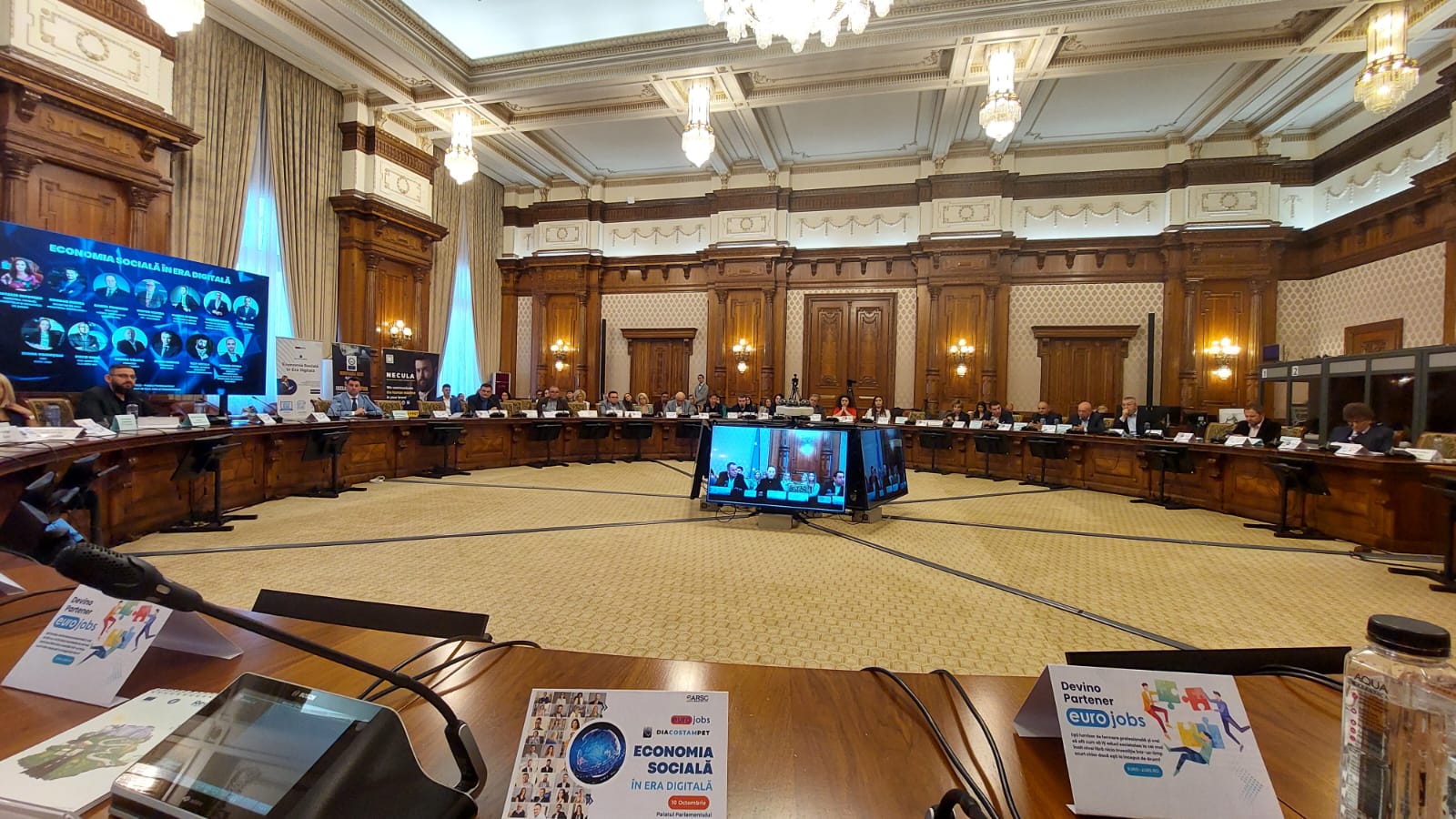 Eveniment ”Economia socială în Era Digitală” - Palatul Parlamentului - 10.10.2023