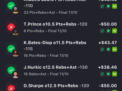 For as poorly as I picked yesterday we ended out ok