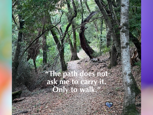 Grateful to Walk My Own Becoming