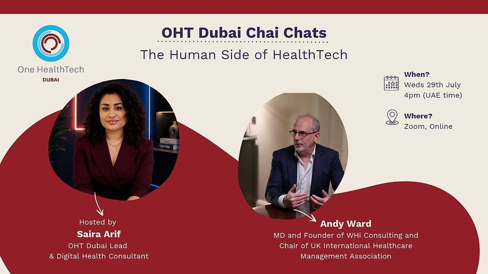 🎥 Recording: OHT Dubai Chai Chats with Andy Ward 🎥