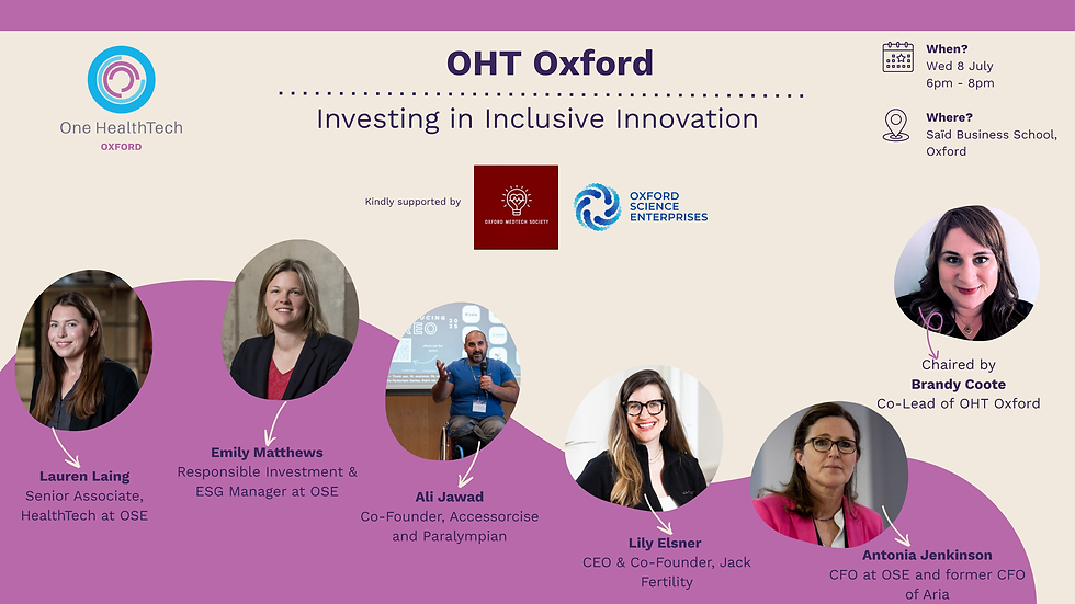 OHT Oxford: Investing in Inclusive Innovation
