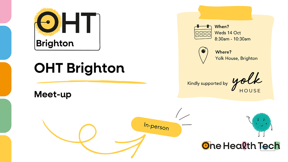 OHT Brighton Monthly Meet-up - October