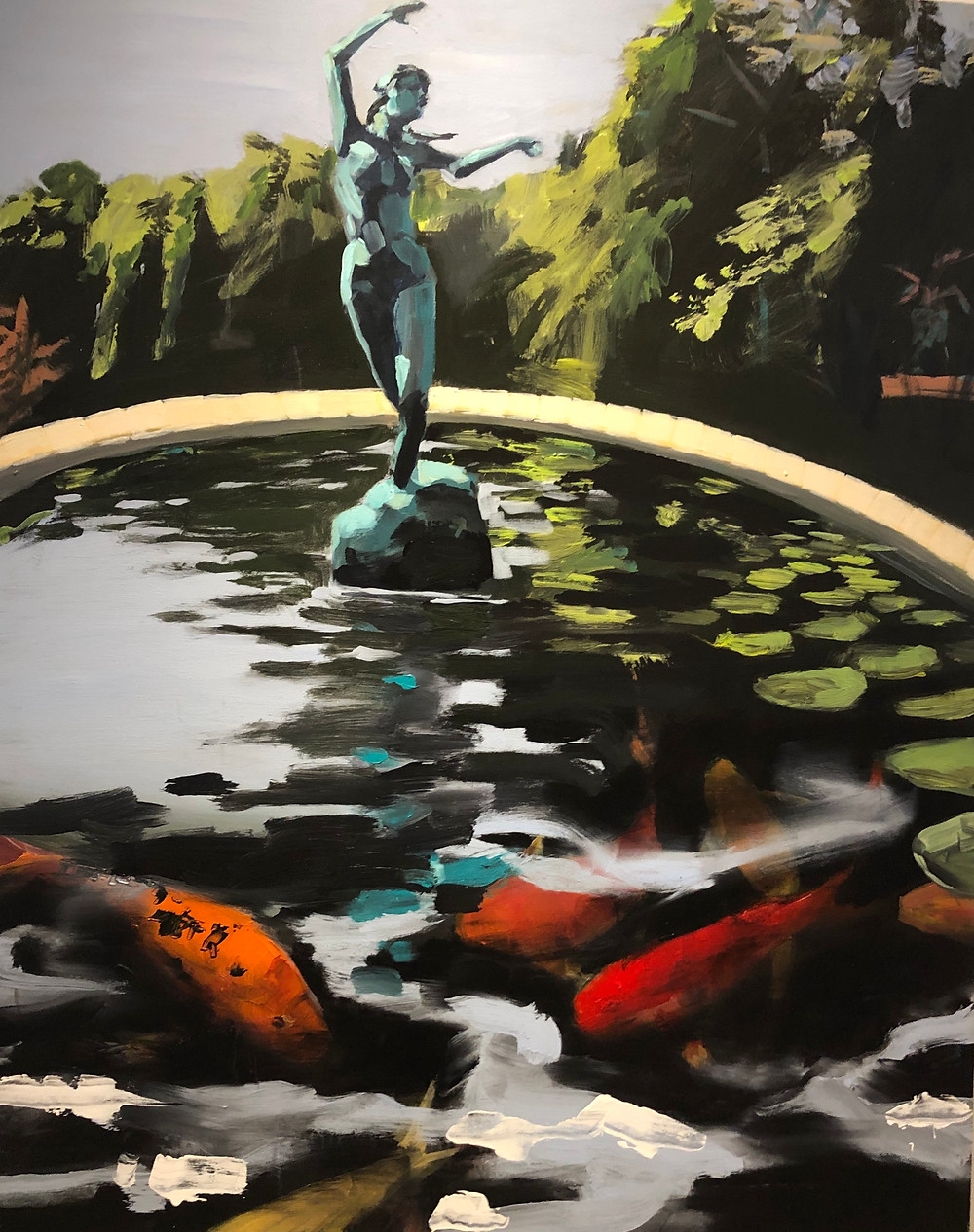 Acrylic on Canvas - 60 x 48 inches