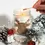 Miniature : Allumage bougie gourmande Noël panettone avec décoration renne