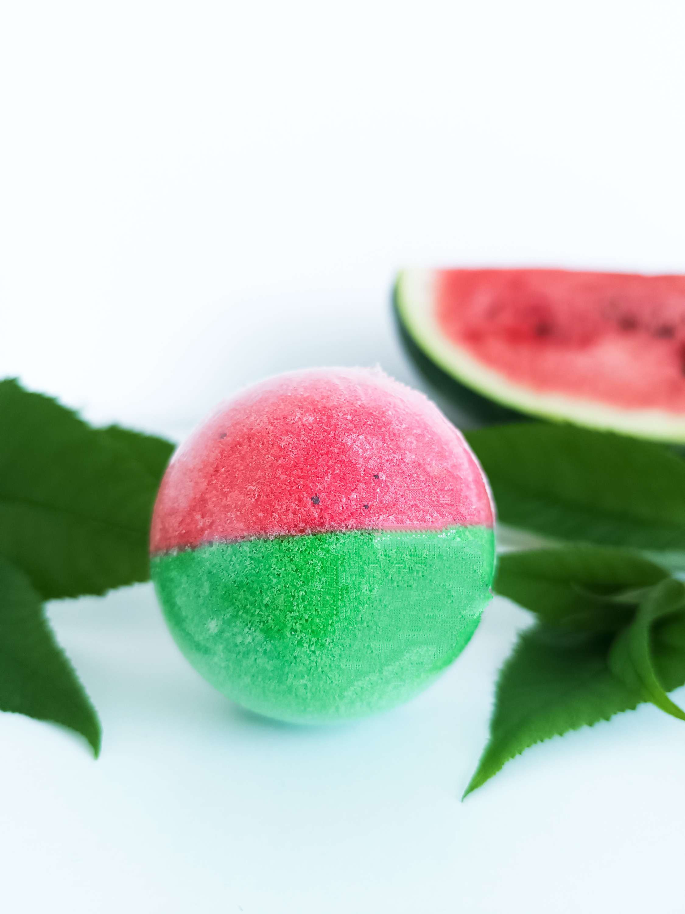boule de bain, bombe de bain, bain, senteur pastèque, boules de bain