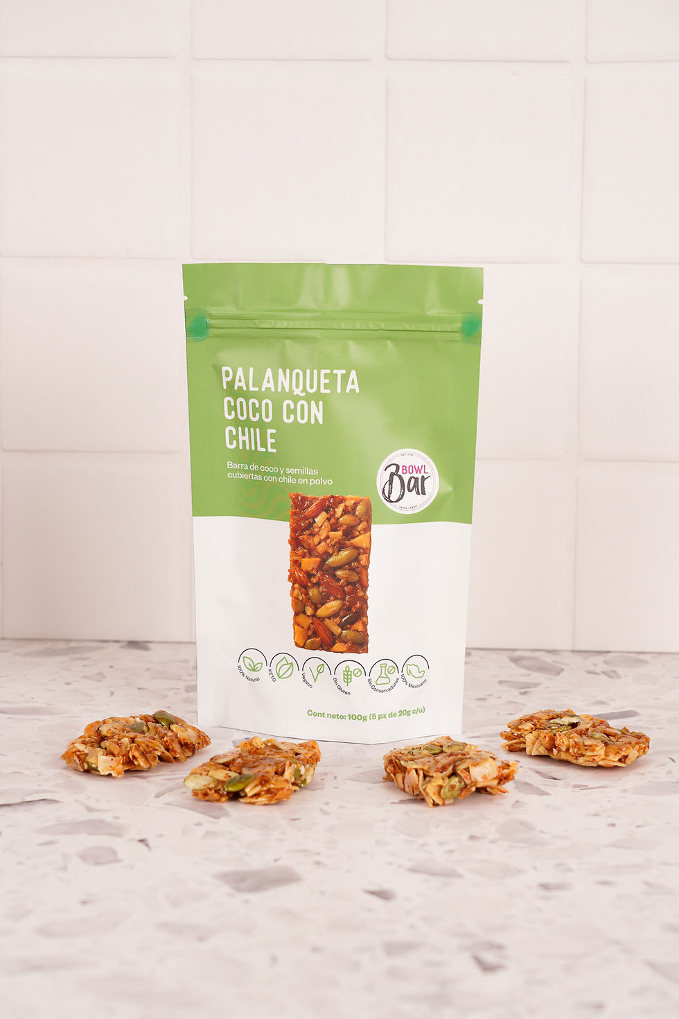 Miniatura: Palanqueta De Coco Enchilada