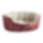 Quilted Faux Leather Burgundy