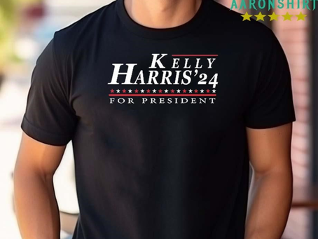 Harris Kelly ’24 For President Text Shirt