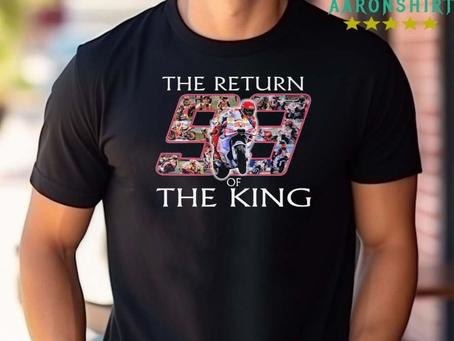 Marc Marquez Ducati Team The Return Of The King 2008-2024 Shirt