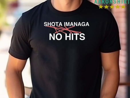 Official Shota Imanaga No Hits Shirt
