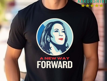 AaronShirt LLC - Shepard Fairey Kamala Harris A New Way Forward Shirt