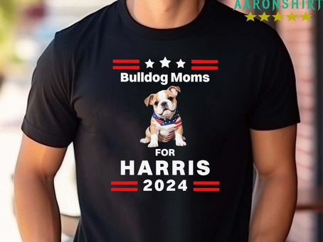 Bulldog Moms For Harris 2024 Shirt
