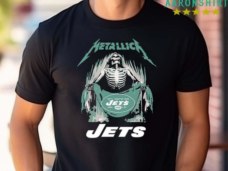 Metallica New York Jets NFL Football 2024 Shirt