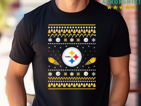Pittsburgh Steelers Stitch Knitting Ugly Christmas Shirt