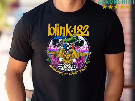 Blink 182 Aug 2 2024 Indianapolis IN Shirt