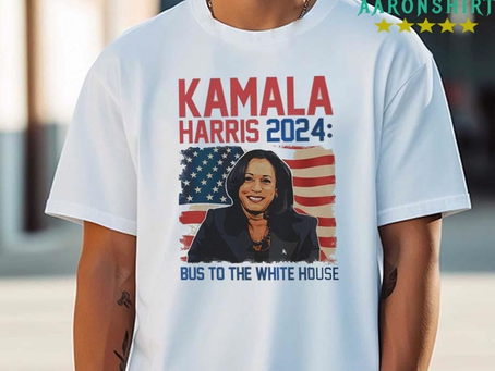 Kamala Harris 2024 Bus To The White House Shirt