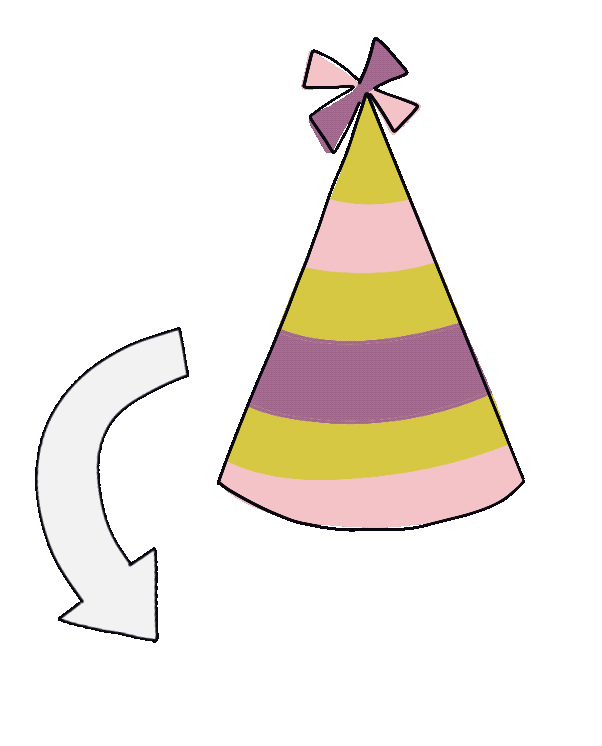 Birthday Party Hat Gif