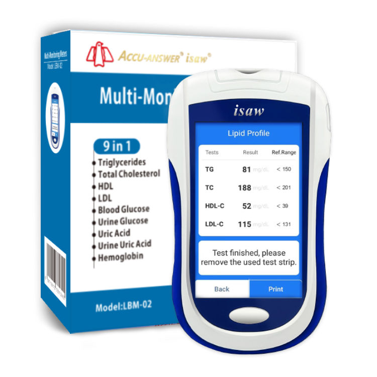 Thumbnail: Accu Answer Isaw 9 in 1 Multi Meter ( Model LBM-02 )