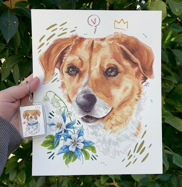 Holiday Pet Portrait Commission Bundle