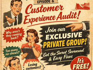 Tomorrow on Small Business Saturday – Episode 6 Customer Experience Audit