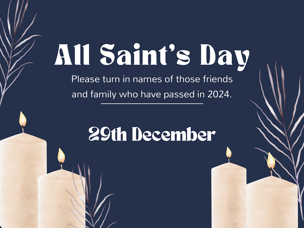 All Saints Day
