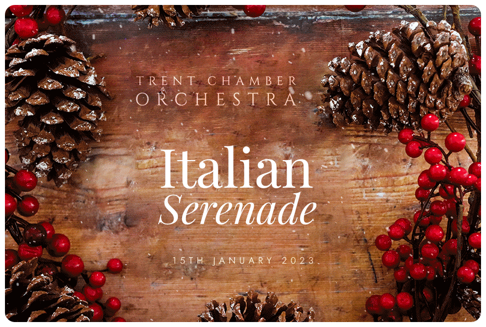 Christmas promotion for Italian Serenade