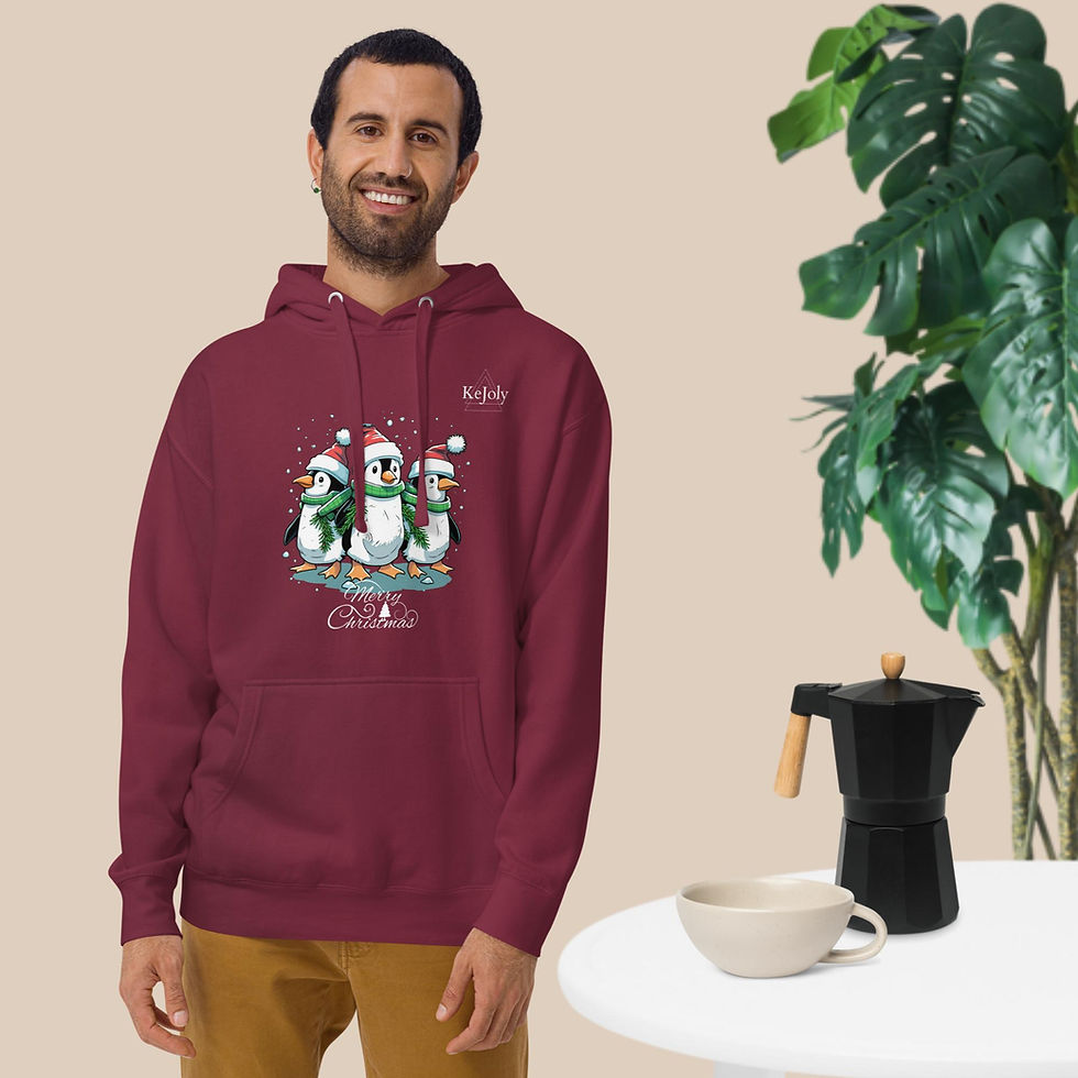Miniature : Merry Christmas Pinguin Hoodie