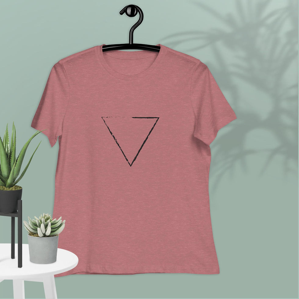 Miniature : Triangle Tribute Women's Relaxed T-Shirt 