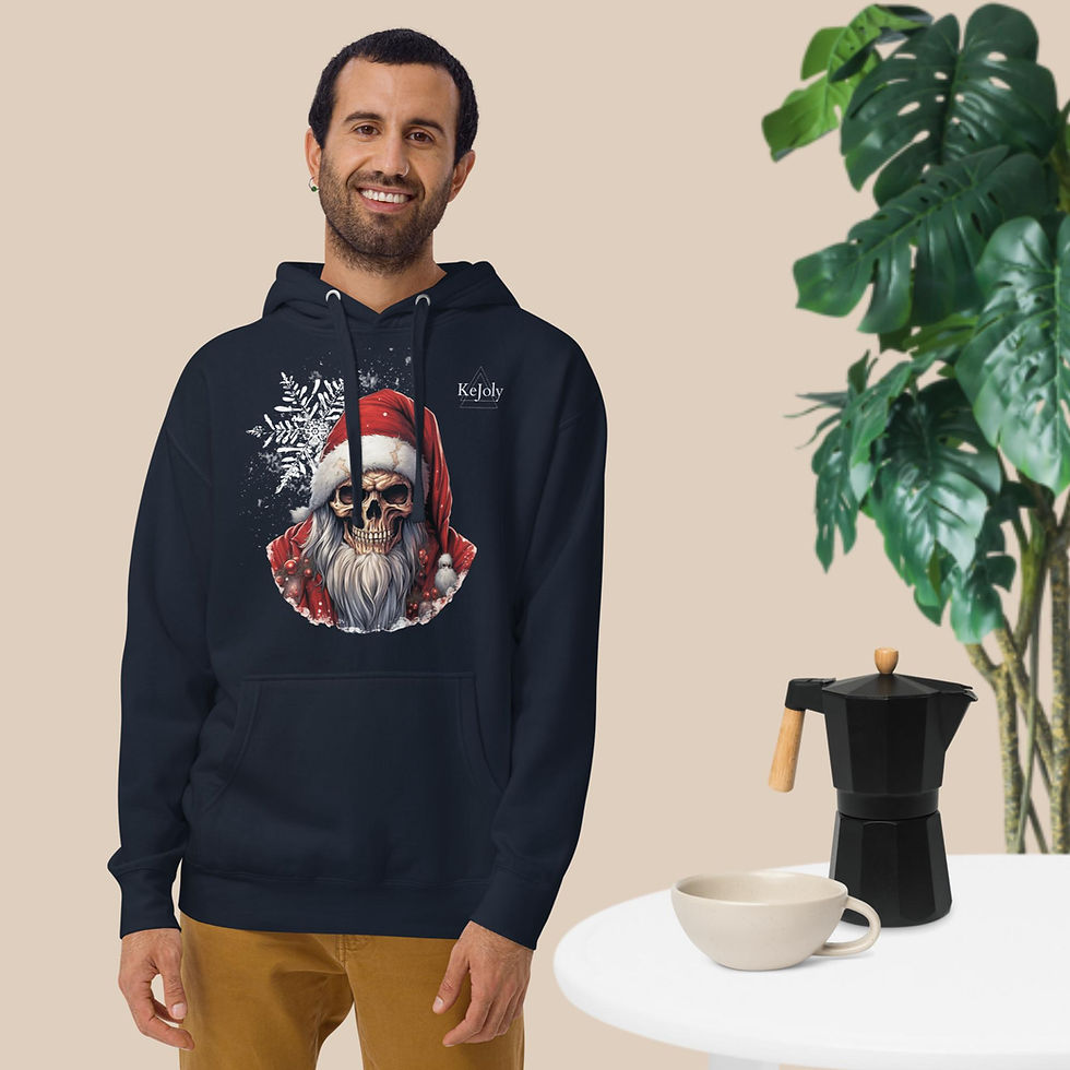 Miniature : Santa Claus Skull Hoodie