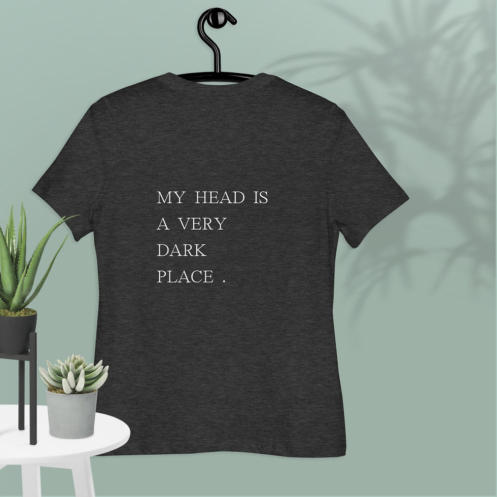 Thumbnail: My Head is a Dark Place Women's Relaxed T-Shirt