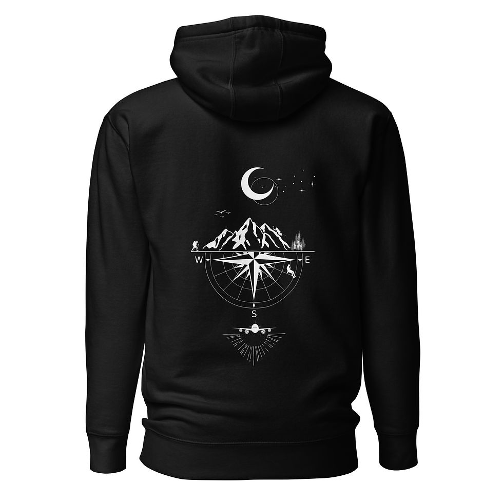 Miniature : Explorer's Compass Unisex Hoodie