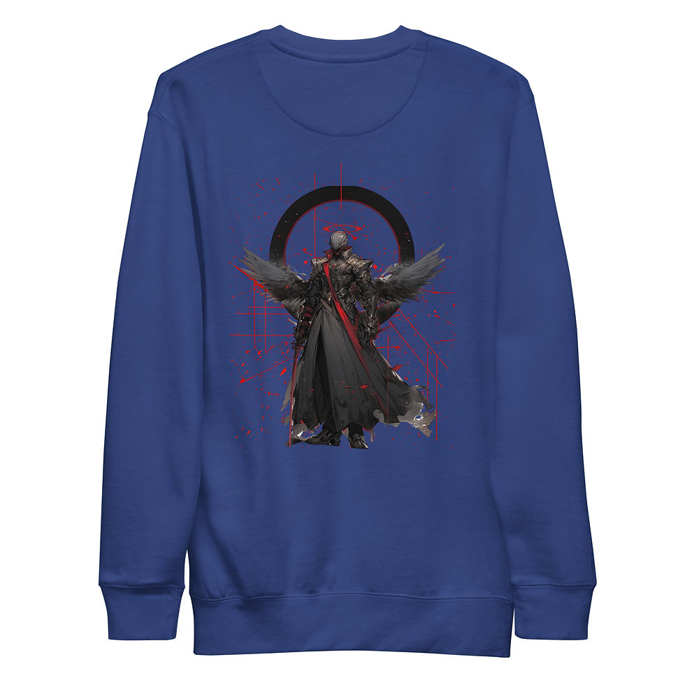 Thumbnail: Unisex Premium Sweatshirt Darkness