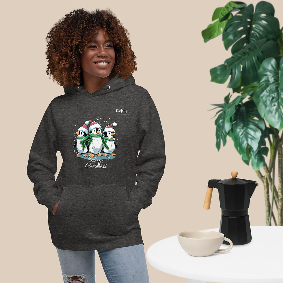 Miniature : Merry Christmas Pinguin Hoodie 