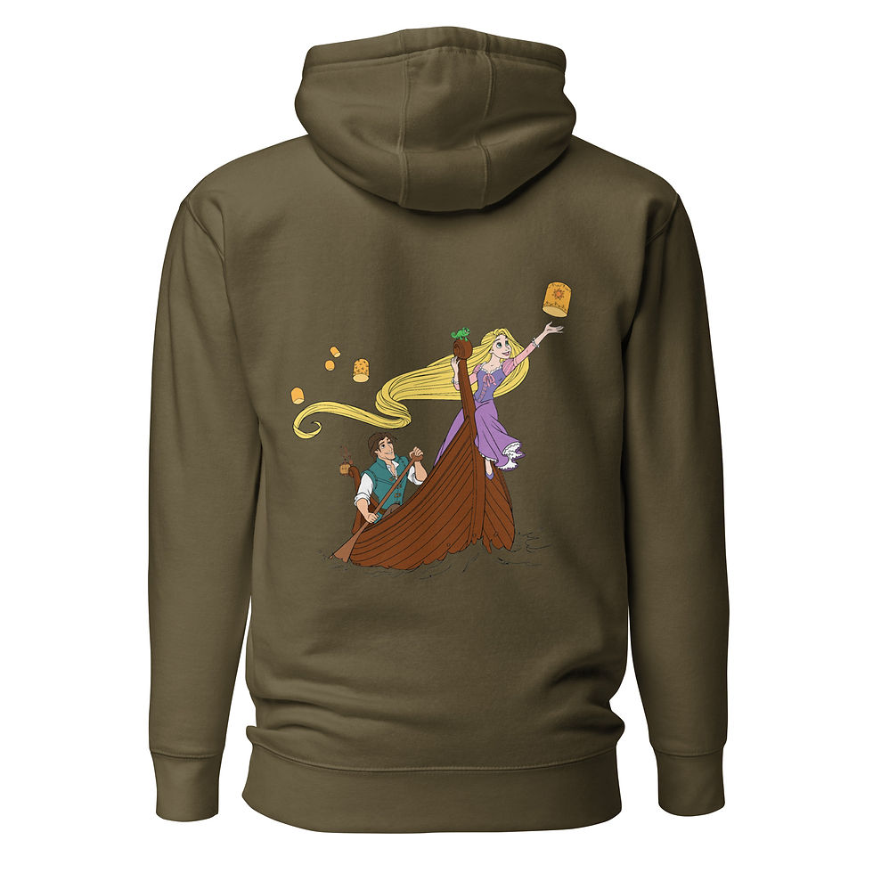Miniature : Rapunzel  Hoodie