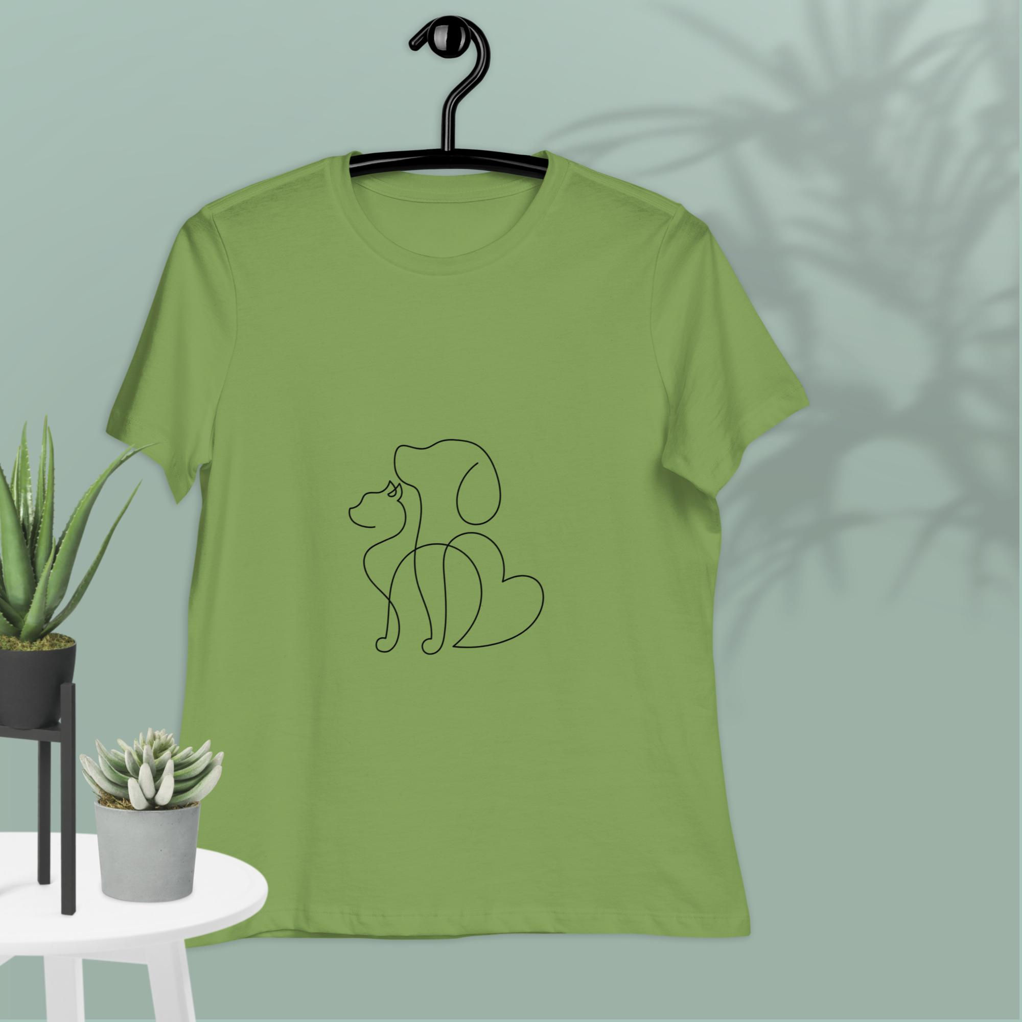 Animal Harmony Women's Relaxed T-Shirt  