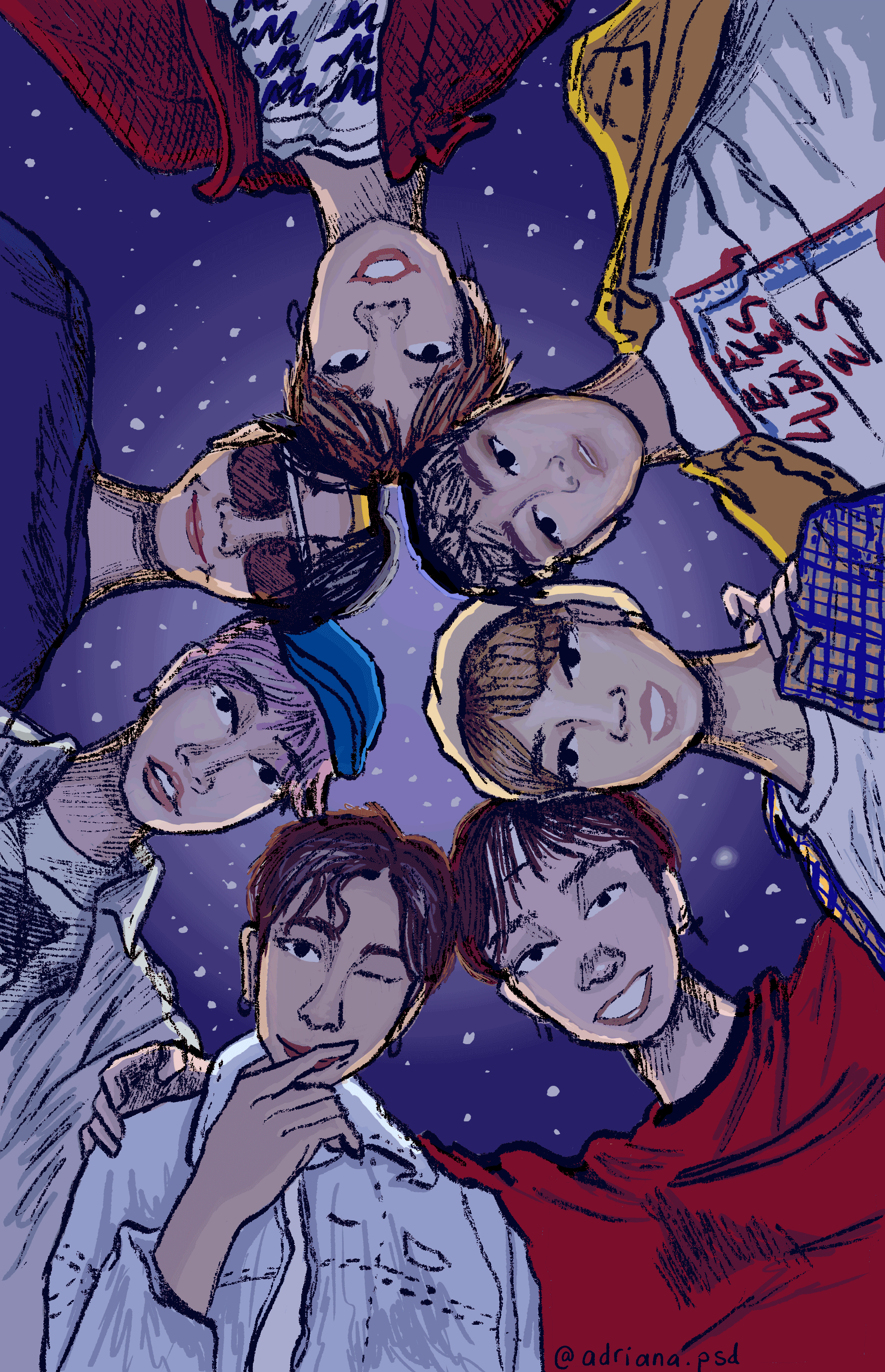 BTS Group Huddle