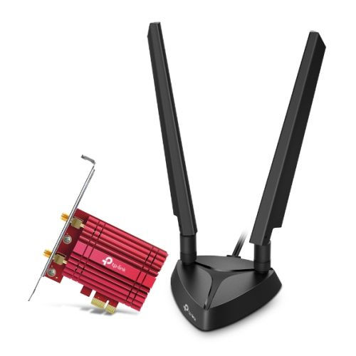 TP-LINK (Archer TXE75E) AXE5400 Wi-Fi 6E Tri-Band PCI Express Adapter Bluetooth