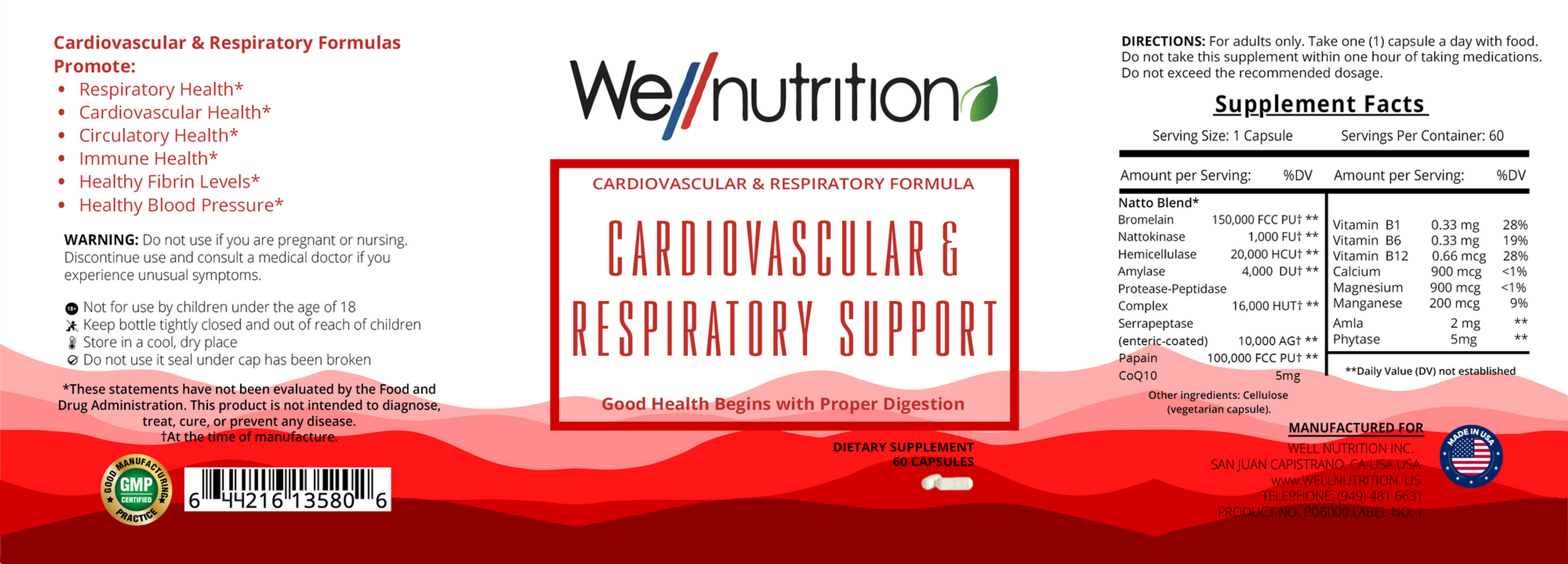 Cardiovascular & Respiratory Support PD6000