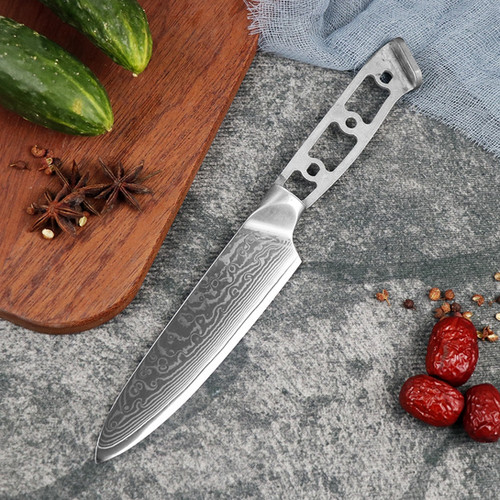 5" San Mai VG10 67 layer Utility Chef's Knife blank. KnifeBlanksAustralia