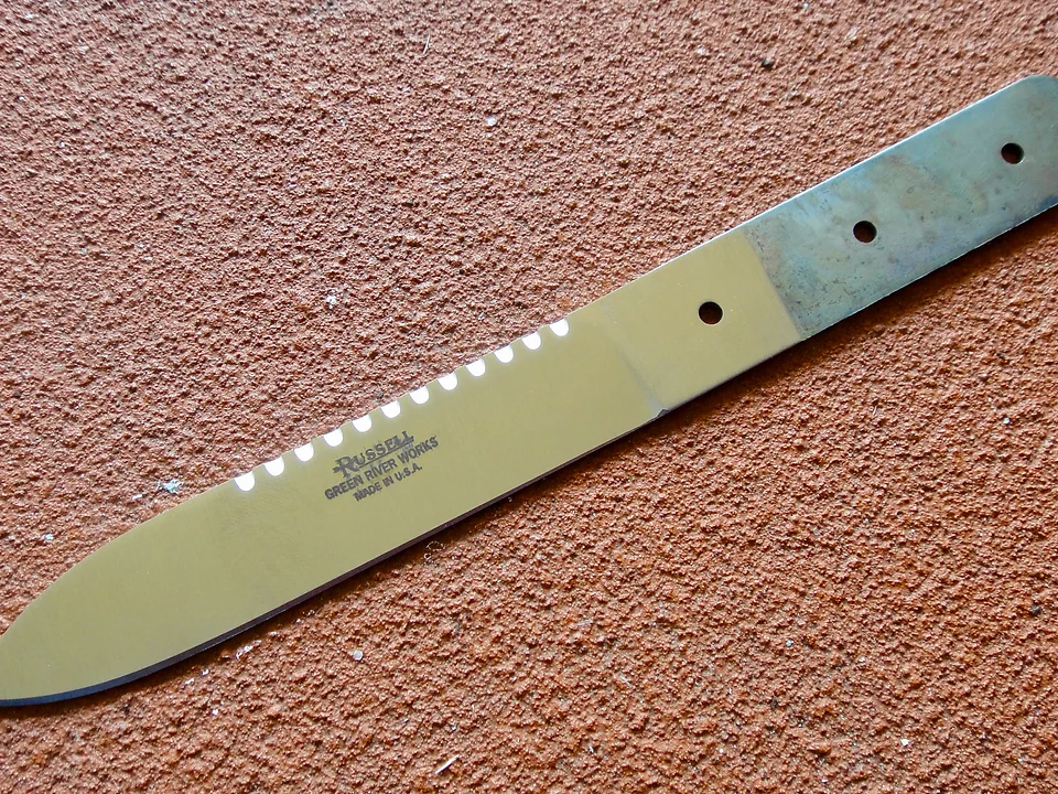 Dadley Blade Knife Blank J Russell Co Green River Works