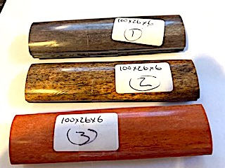 "Giraffe Look" Camel Bone Stabilized  100x26x6mm