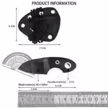 Thumbnail: Small Neck Knife EDC Kydex Sheath Neck Chain