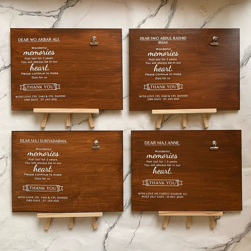 Thumbnail: Plaque with Photo - Add any text / Image
