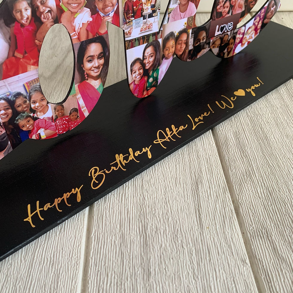 Thumbnail: Love Plaque(w stand)- Add Text/Images