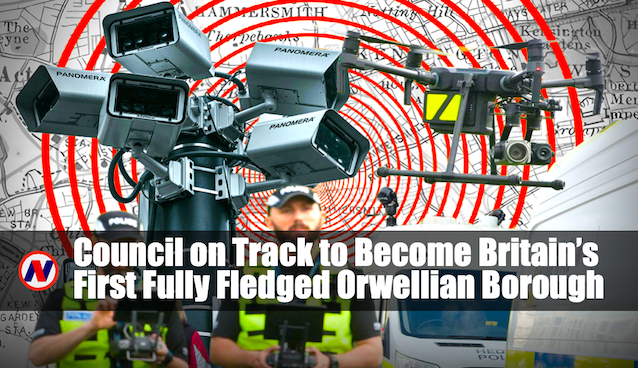 SURVEILLANCE SHOCKER: Council Plans Drones in the Sky, AI Cameras on every Street, and Loud Speakers Giving Orders