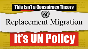 EXCLUSIVE: THE GREAT REPLACEMENT – IT’S NOT A CONSPIRACY THEORY, IT’S A UN POLICY!