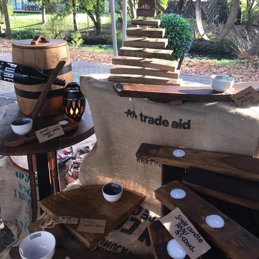 Recycled Wine barrels Pure by The Barrelman New Zealand